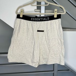 NWT Fear of God | Essentials Lounge Short | Oatmeal | Size L